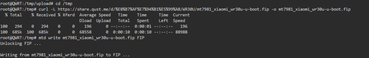 小米Redmi路由器AX3000(WR30U联通定制版)解锁 SSH 刷 openwrt 小米Redmi路由器AX3000(WR30U联通定制版)解锁 SSH 刷 openwrt